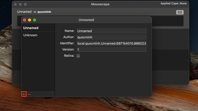 Cách đổi icon cho chuột MacBook