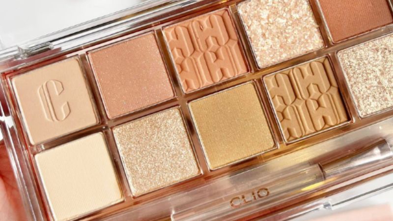 Bảng phấn mắt Clio Pro Eye Palette dùng có tốt không?