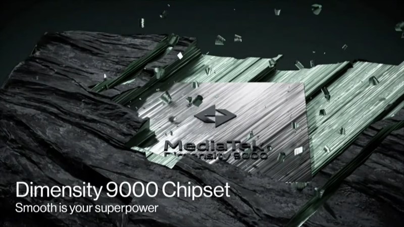 Chip Dimensity 9000 của MediaTek giúp trải nghiệm của bạn mượt mà hơn