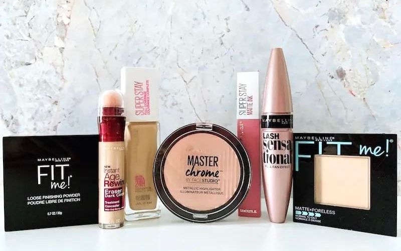 Các sản phẩm của thương hiệu Maybelline