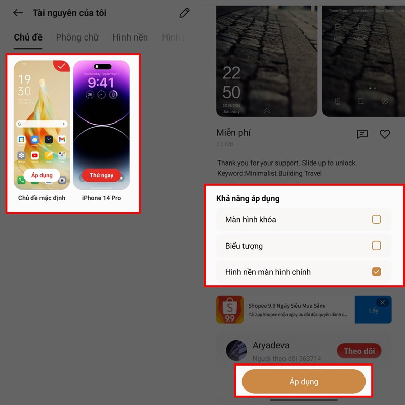 Cách tùy chỉnh chủ đề trên điện thoại OPPO Cách tùy chỉnh chủ đề trên điện thoại OPPO