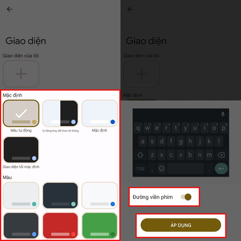Cách đổi giao diện bàn phím Gboard Cách đổi giao diện bàn phím Gboard
