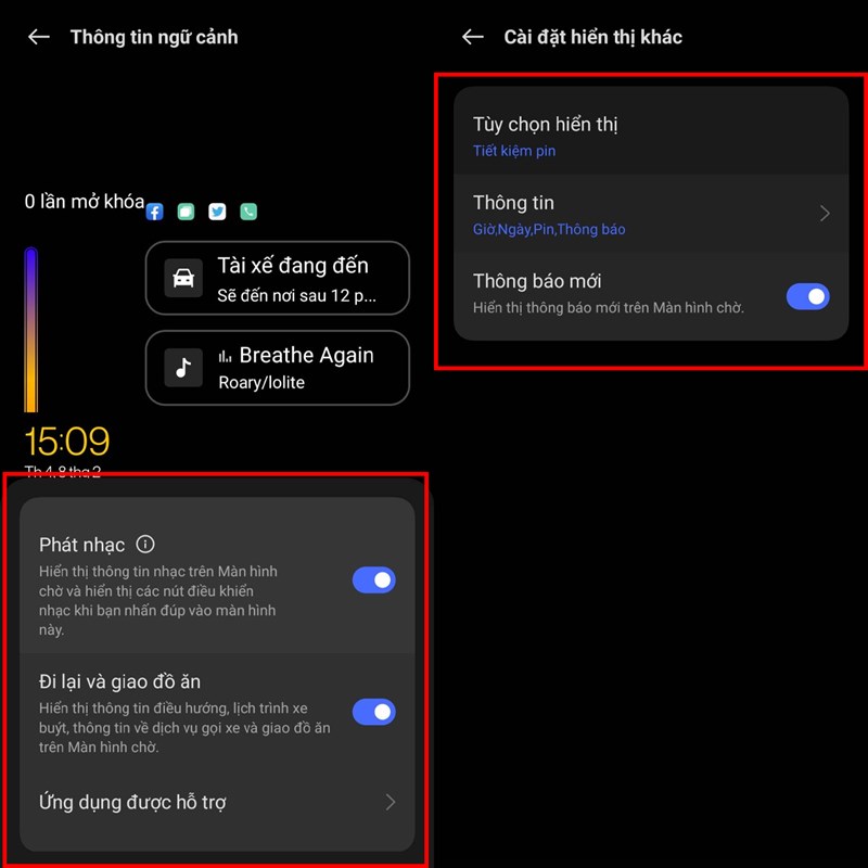 Cách tùy chỉnh màn hình chờ điện thoại OPPO