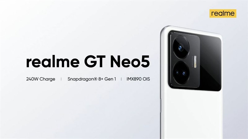 realme GT Neo5 sẽ mang lại dung lượng RAM và bộ nhớ trong rất khủng (Ảnh: Gagadget)