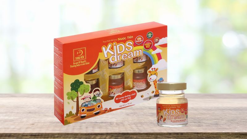 Nước yến cho trẻ em Song Yến Kids Dream