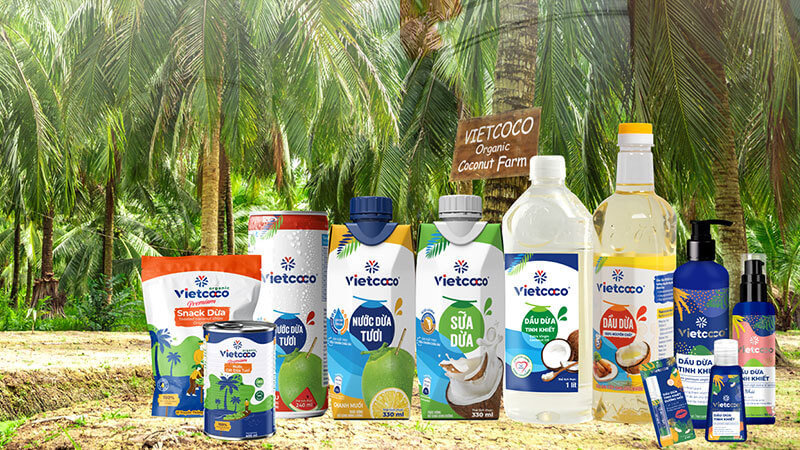Vietcoco đã nhanh chóng chinh phục khách hàng ở thị trường Việt