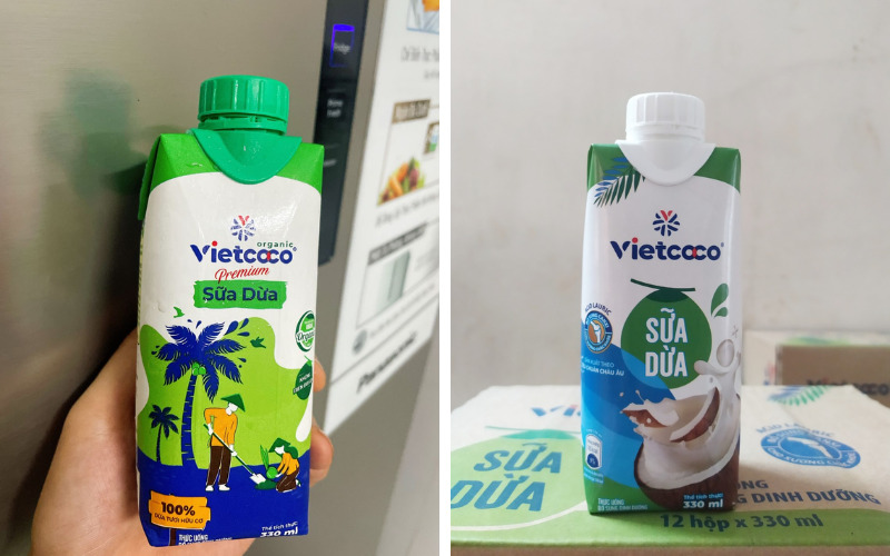 Sữa dừa Vietcoco đang được phân phối trên toàn quốc