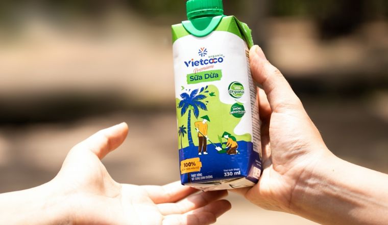 Vietcoco ra mắt dòng sản phẩm sữa dừa thơm ngon, dinh dưỡng