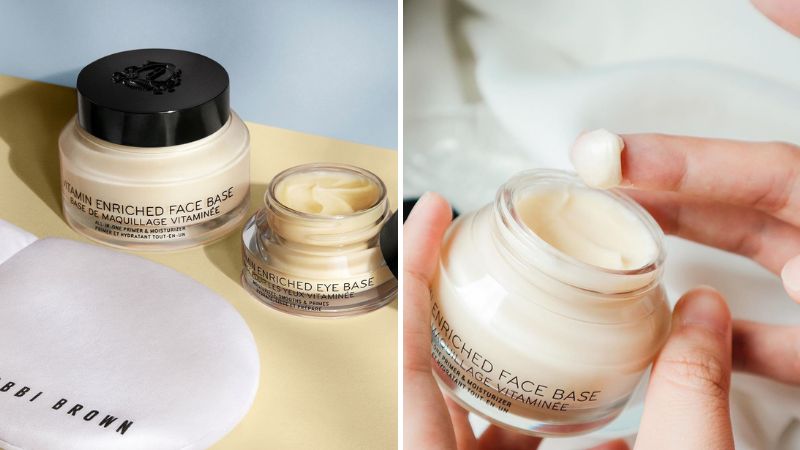 Hướng dẫn sử dụng kem lót Bobbi Brown Vitamin Enriched Face Base