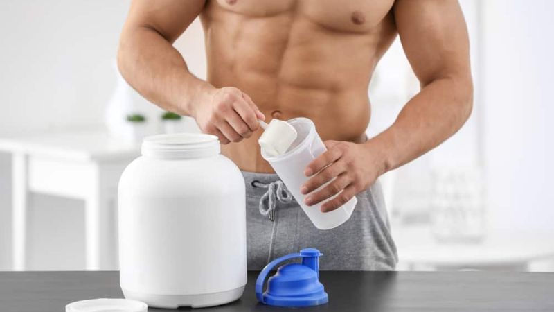 Thời điểm uống whey tăng cơ bắp