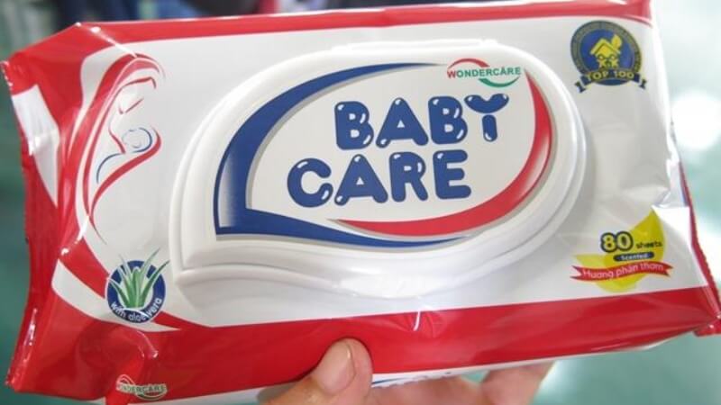 Review khăn ướt em bé Baby care từ người dùng