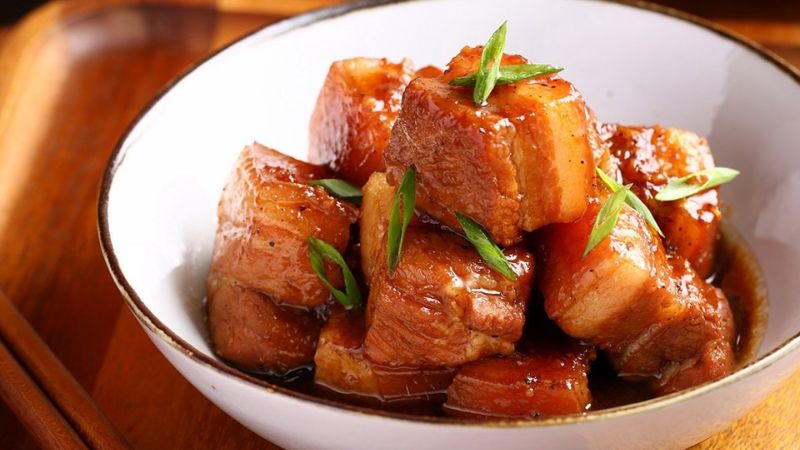 Braised pork