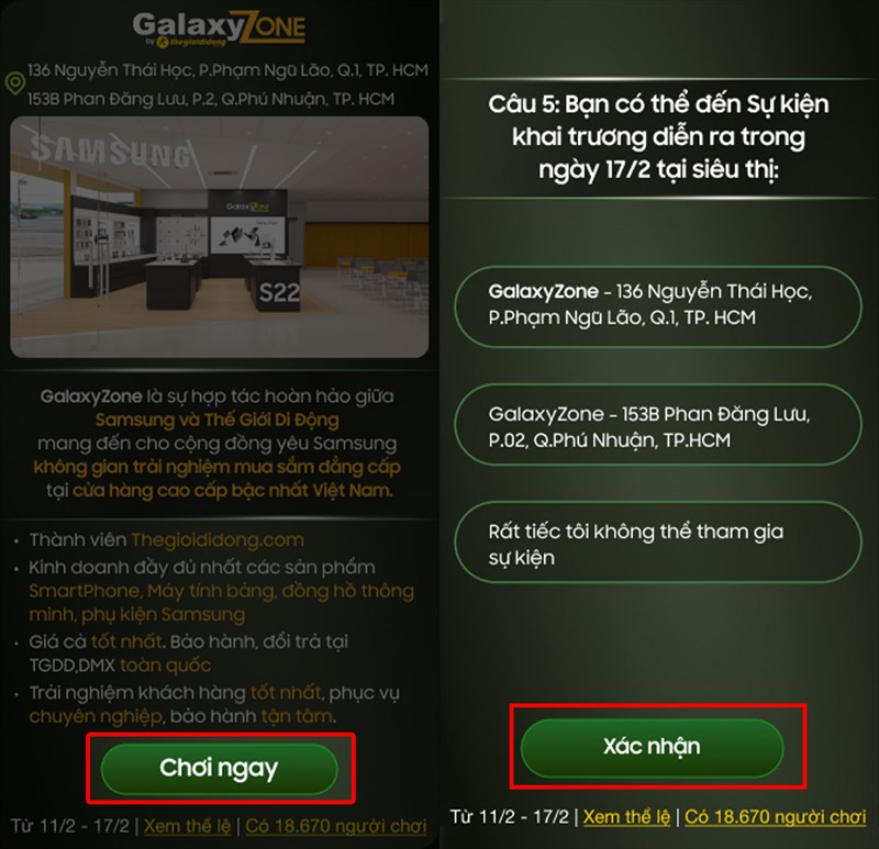 Cách chơi game Khám phá Galaxy Zone