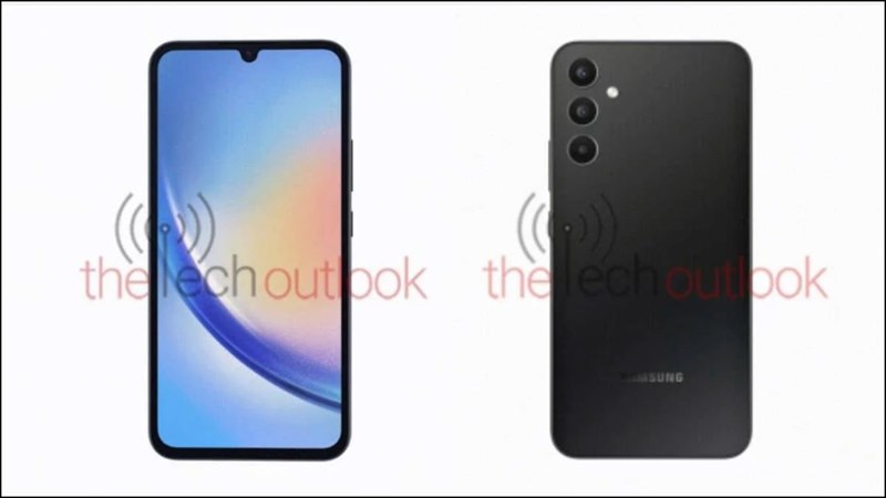 Ảnh render được cho là của Samsung Galaxy A34 5G Ảnh render được cho là của Samsung Galaxy A34 5G