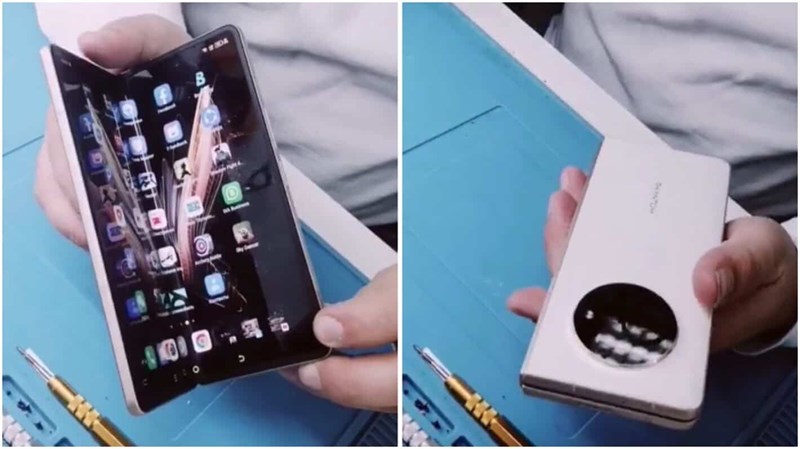 Tecno Phantom V Fold cũng được trang bị hệ thống camera sau với thông số khá tốt. Tecno Phantom V Fold cũng được trang bị hệ thống camera sau với thông số khá tốt.
