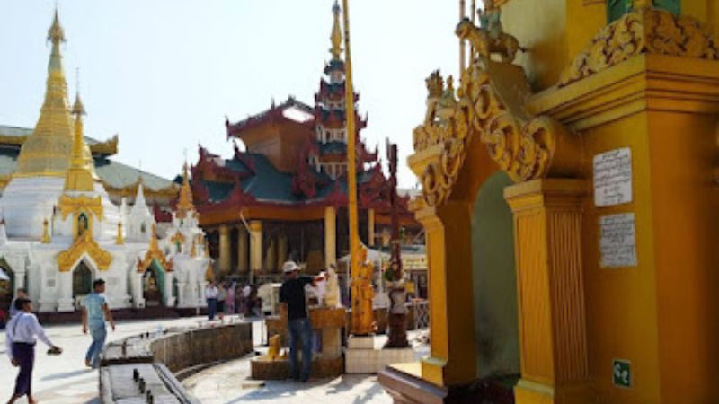 Chùa Shwedagon ở Myanmar