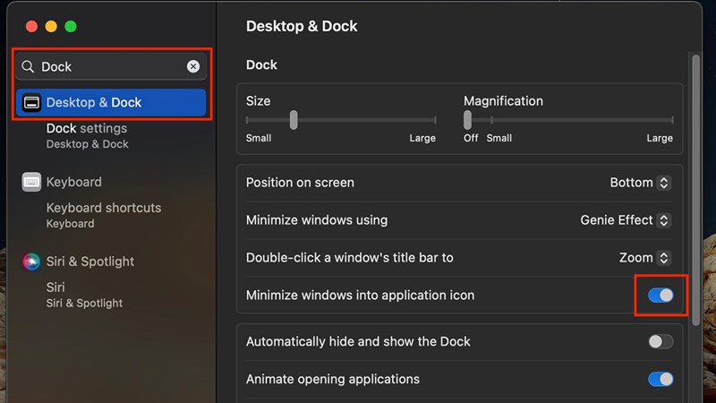 Cách cho cửa sổ thu nhỏ vào icon trên MacBook Cách cho cửa sổ thu nhỏ vào icon trên MacBook