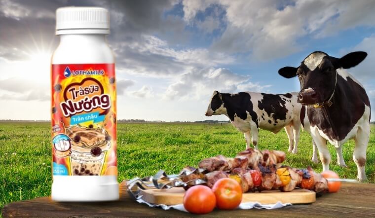 LOTHAMILK giới thiệu món trà sữa nướng mới cực cháy, uống là mê ngay