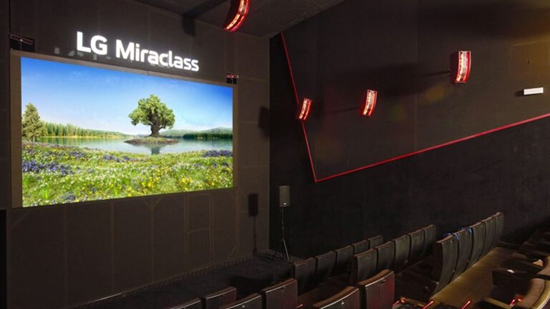 LG ra mắt màn hình LED khổng lồ Miraclass