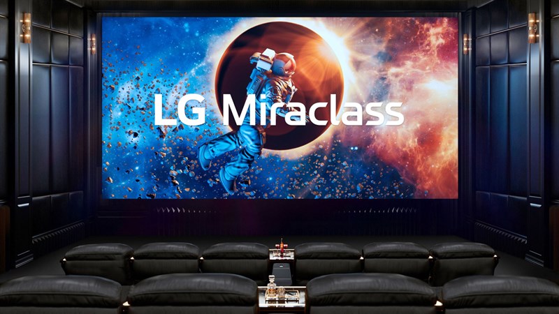 LG ra mắt màn hình LED khổng lồ Miraclass