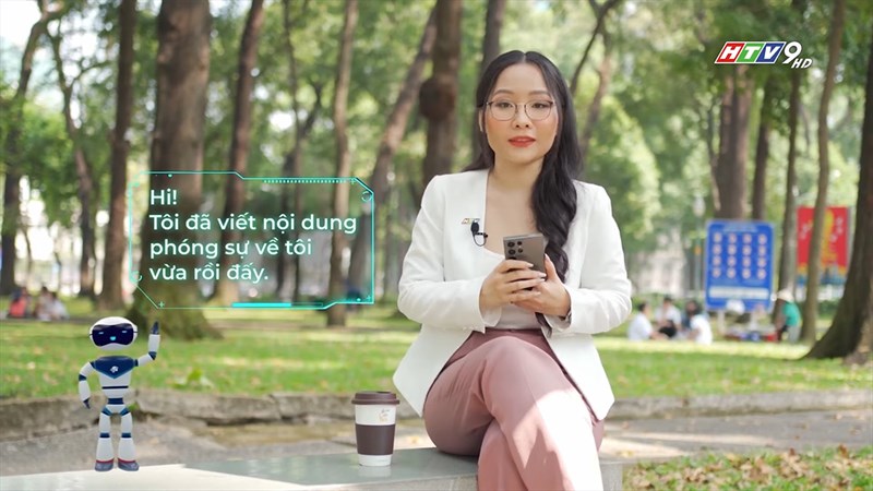 Phóng sự đầu tiên viết bằng ChatGPT được phát sóng trên kênh HTV9