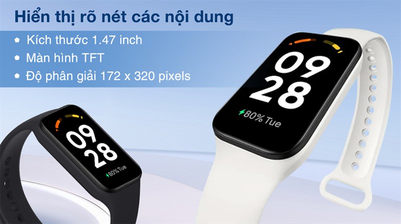 Cấu hình, thiết kế và màu sắc trên Redmi Smart Band 2 có gì đặc biệt?