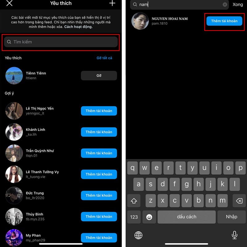Cách tạo danh sách tài khoản yêu thích trên Instagram Cách tạo danh sách tài khoản yêu thích trên Instagram