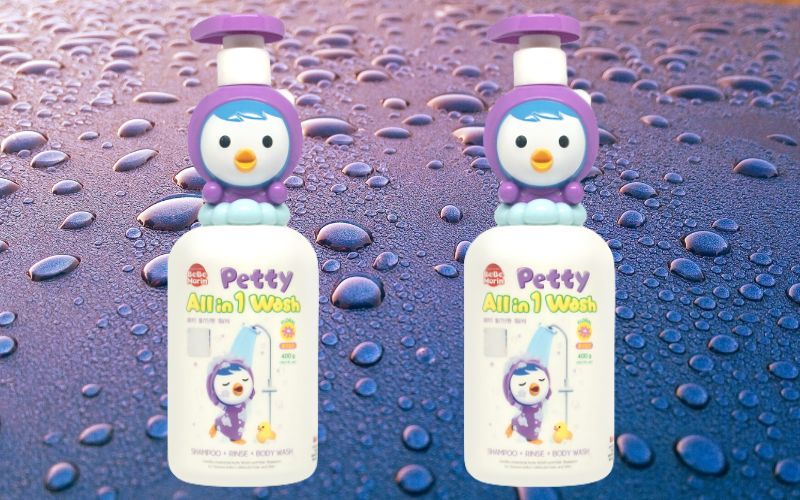 Sữa tắm gội 3 in 1 Pororo & Petty hương hoa