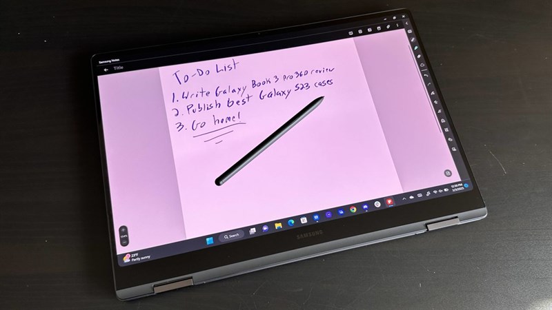 Trên tay Galaxy Book3 Pro series