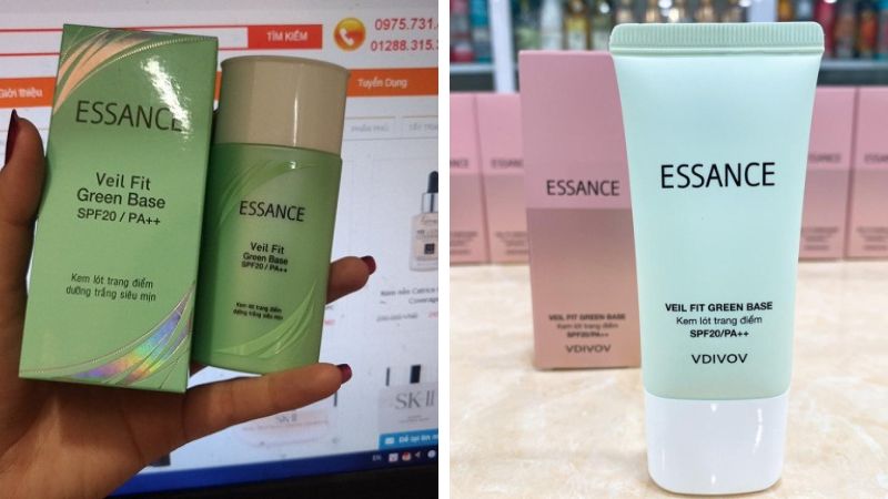 Hướng dẫn sử dụng kem lót Essence