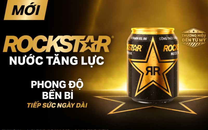 Nước tăng lực Rockstar giúp ngày mới của bạn được tràn đầy hứng khởi, sức sống