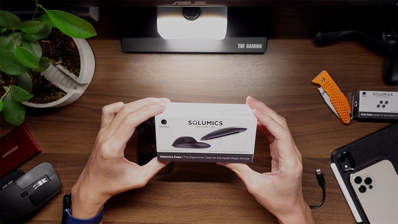  Solumics.Case - Ergonomic case for Apple Magic Mouse