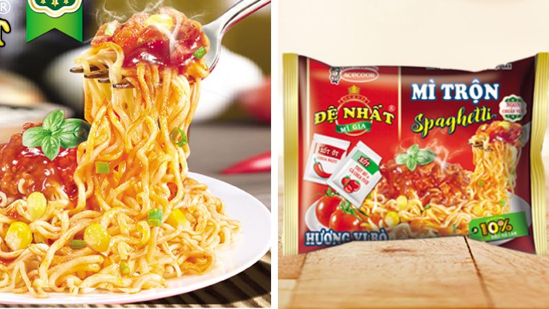 Cách sử dụng và bảo quản mì Đệ Nhất thịt bằm và Mì trộn Spaghetti Đệ Nhất