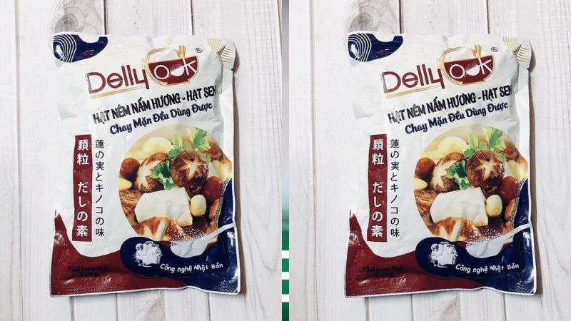 Hạt nêm Delly Cook có thể được sử dụng để chế biến nhiều món ăn khác nhau