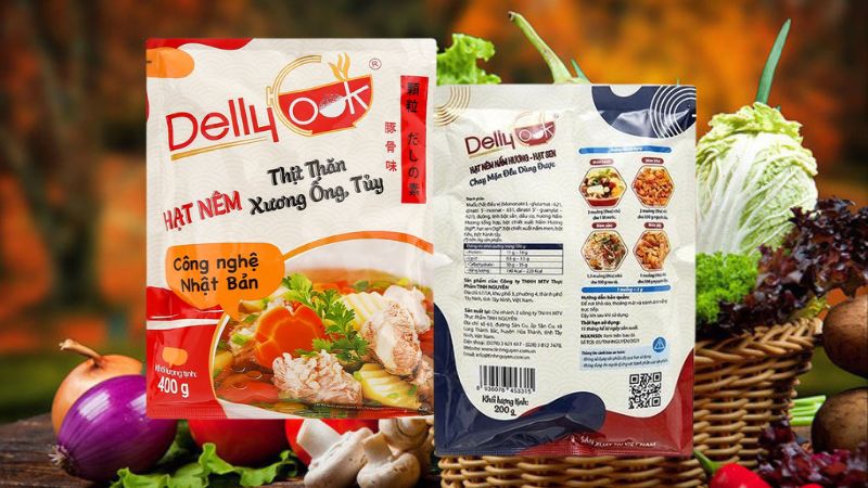 Lưu ý khi dùng sản phẩm Hạt nêm Delly Cook