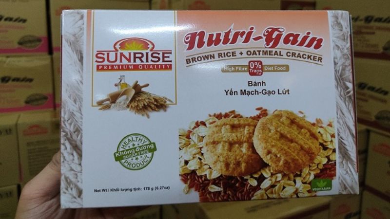 Bánh gạo Sunrise Nutrigain