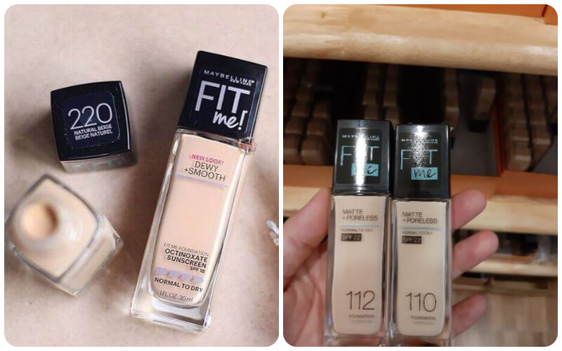 Kem nền Maybelline Fit Me được vô số lời đánh giá tốt từ người tiêu dùng