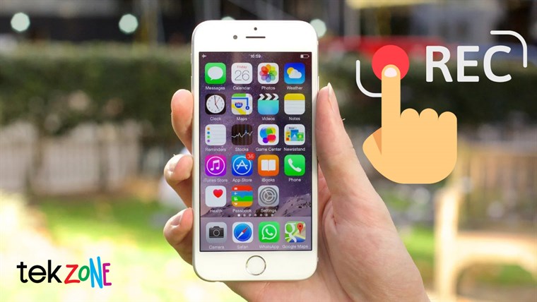 Hướng dẫn cách quay màn hình iphone 6 plus có tiếng đơn giản và hiệu quả