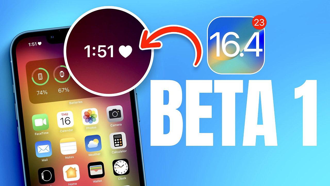 iOS 16.4 Beta 1