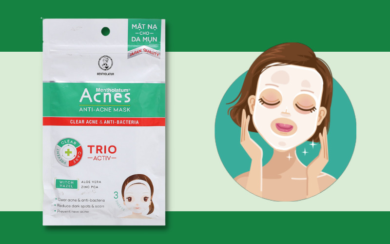 Mặt nạ dưỡng da Anti Acne Mask Acnes