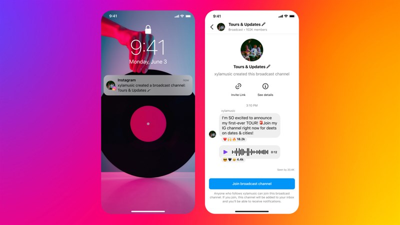 Instagram ra mắt tính năng Channels mới