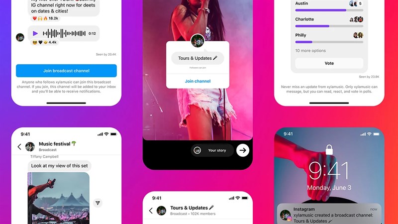 Instagram ra mắt tính năng Channels mới