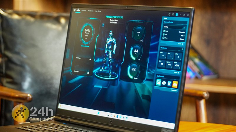 Acer Predator Helios 18 được trang bị CPU Intel Core i9-13900HX. Acer Predator Helios 18 được trang bị CPU Intel Core i9-13900HX.