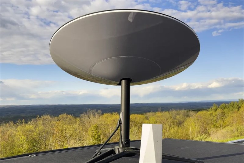 Cái chảo này có thể thu sóng từ vệ tinh của Starlink giúp người dùng truy cập internet