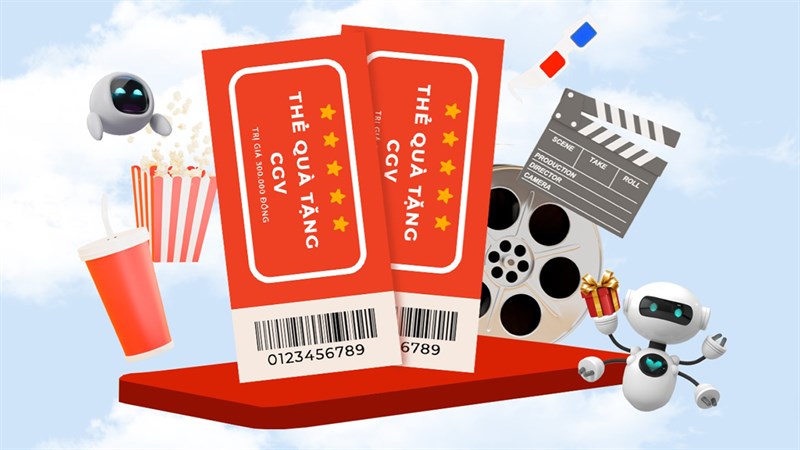 Tặng Voucher CGV trị giá lên tới 500K khi mua Laptop CPU AMD