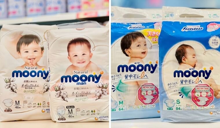 Moony trắng và xanh khác nhau như thế nào? Loại nào tốt hơn?