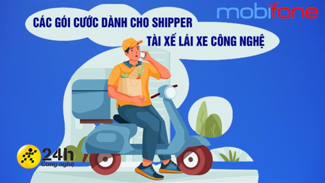 Hướng dẫn cách đăng ký gói cước MobiFone cho shipper, siêu tiết kiệm