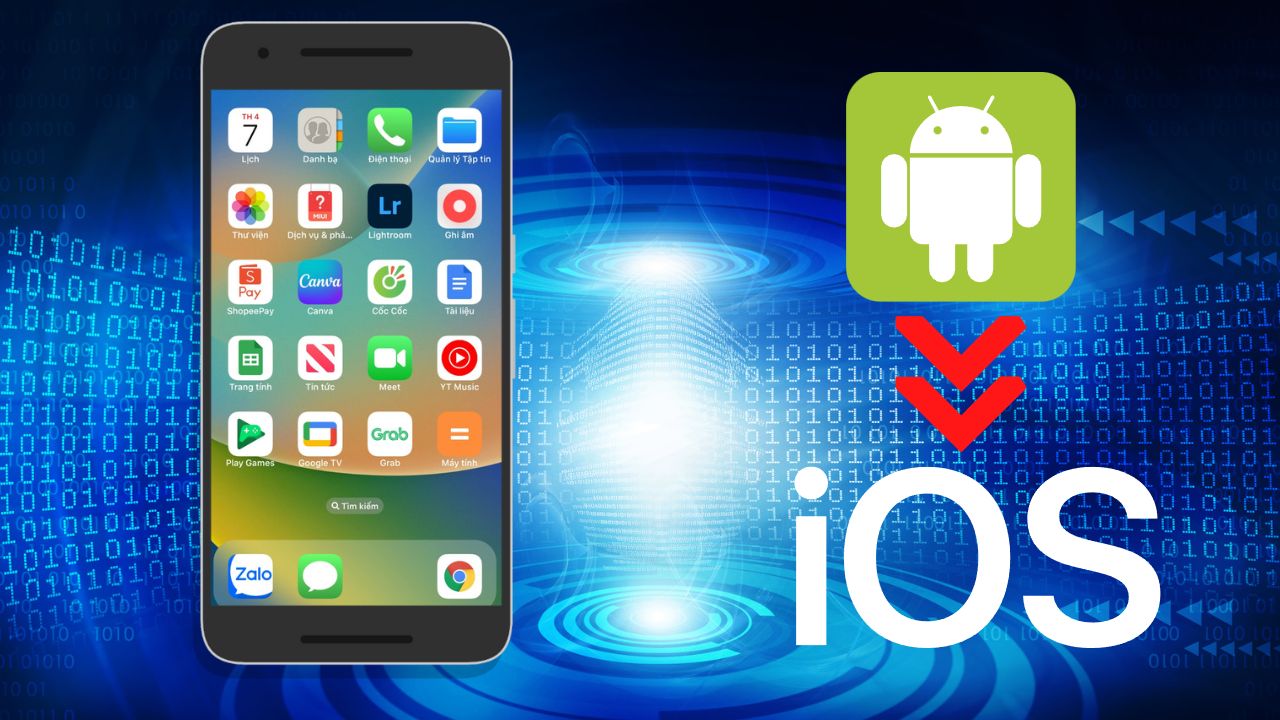 Cách cài giao diện iOS cho Android