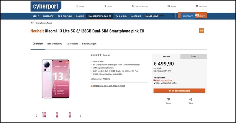 Lộ tin Xiaomi 13 Lite vẫn chạy Android 12 khi ra mắt, liệu cấu hình có gì mới? Lộ tin Xiaomi 13 Lite vẫn chạy Android 12 khi ra mắt, liệu cấu hình có gì mới?