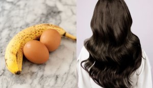 Bạn gái chia sẻ cách ủ tóc từ chuối chín và trứng gà cho mái tóc suôn mượt